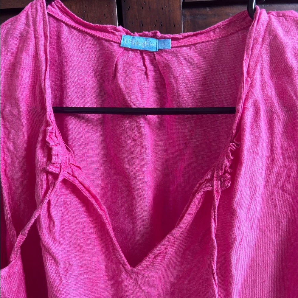 J. McLaughlin pink dress